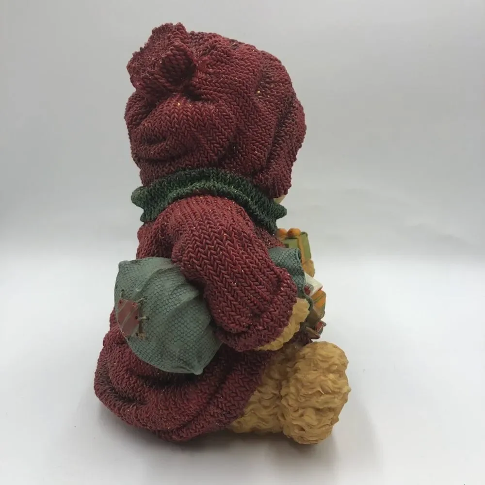 Vintage 2002 Don Mechanic Enterprises Rare Christmas Bear Figurine Tabletop